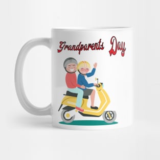 happy grand parents day Mug